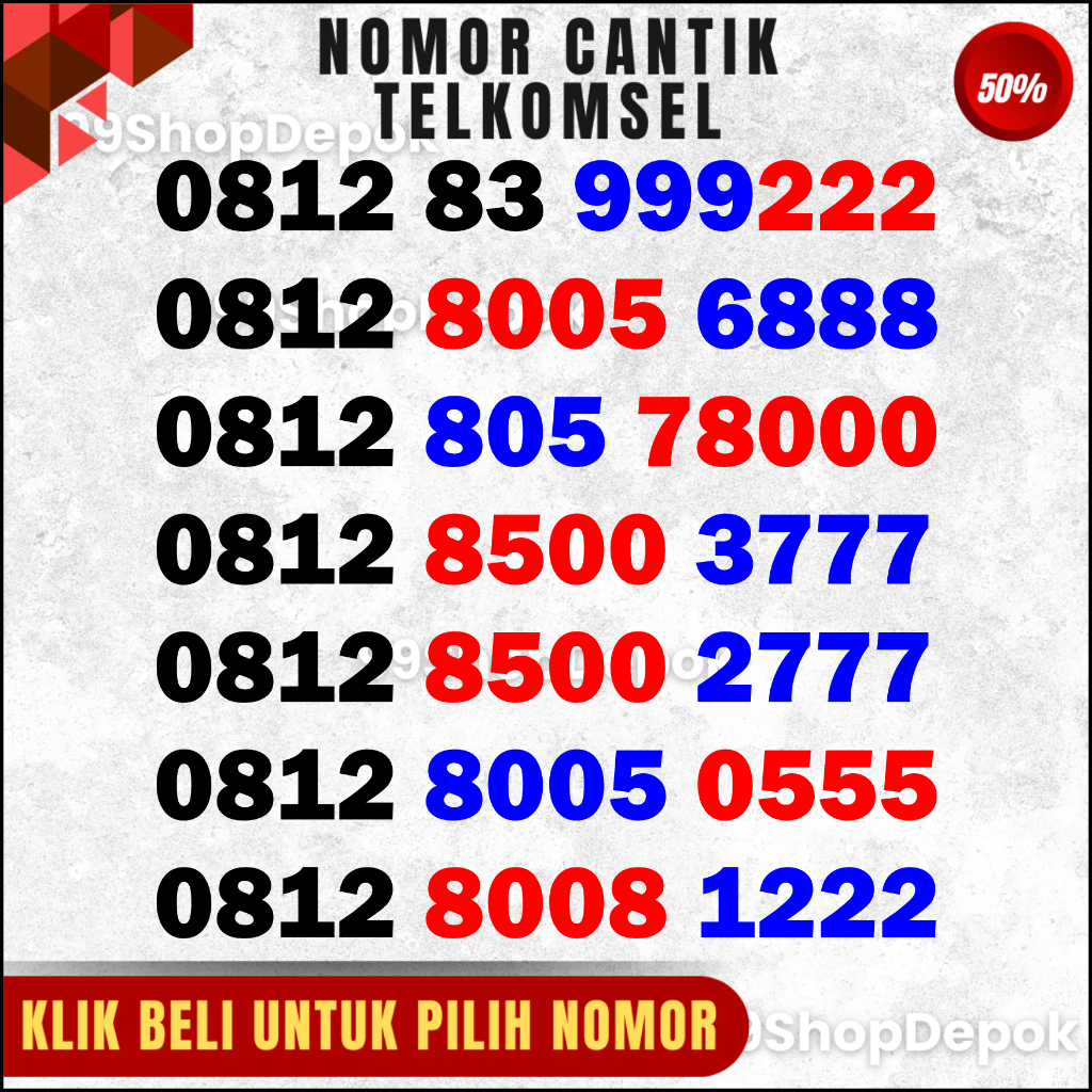 Nomor Cantik Telkomsel 888 Nomor Cantik Simpati 888 4g 5g - No Cantik Simpati TRIPLE 000 777 222 #1