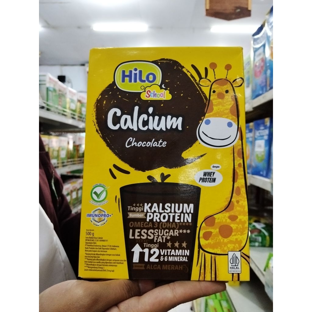 

Hilo School Calcium Chocolate (Coklat) 500g