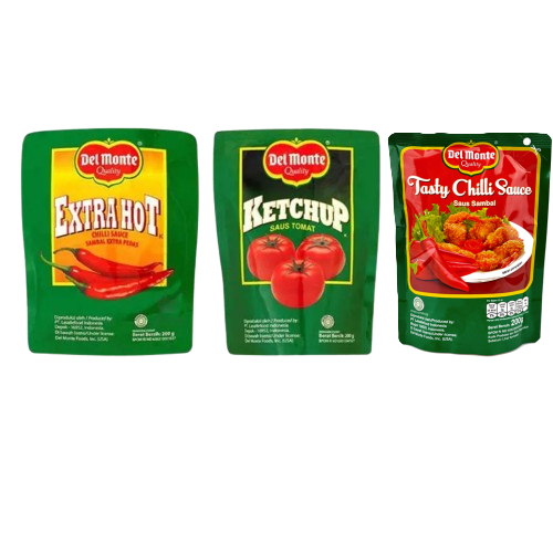 

DEL MONTE SAUS TOMAT EXTRA HOT CHILI TASTY CHILI 200gr EXTRA HOT CHILI SAUCE DELMONTE