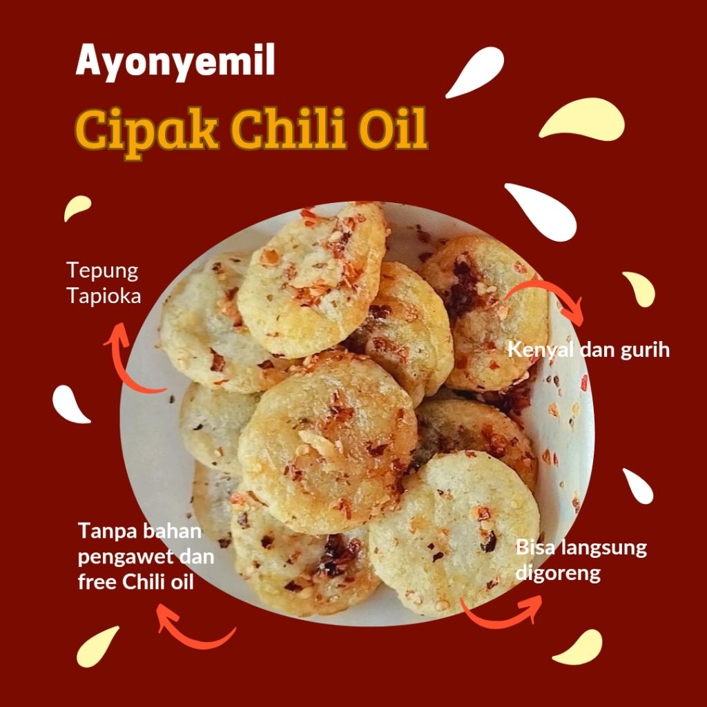 

Cipak Koceak Frozen || Free Chili Oil || Bisa COD