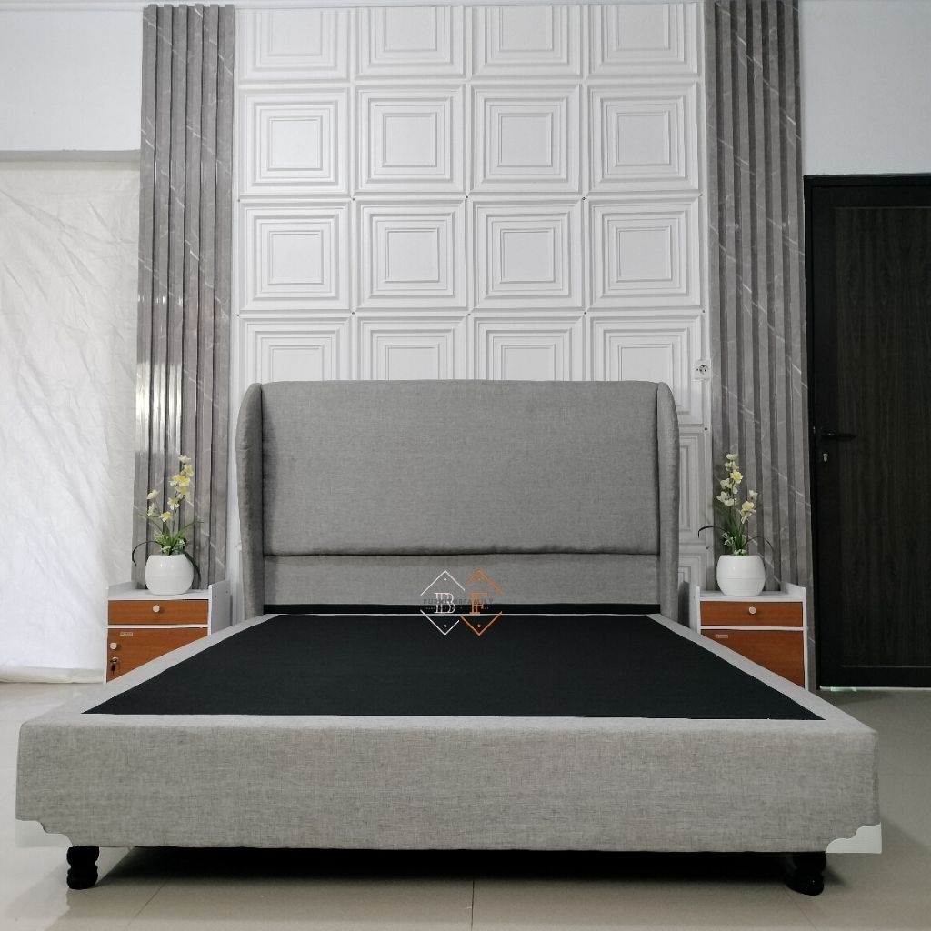Divan sandar tempat tidur minimalis / Divan sandaran rayenza oval