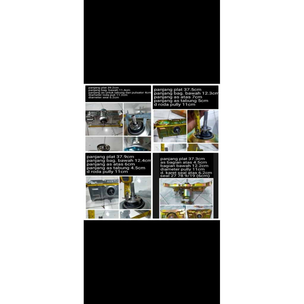 Gearbox gear box girbox mesin cuci sharp es g885pg