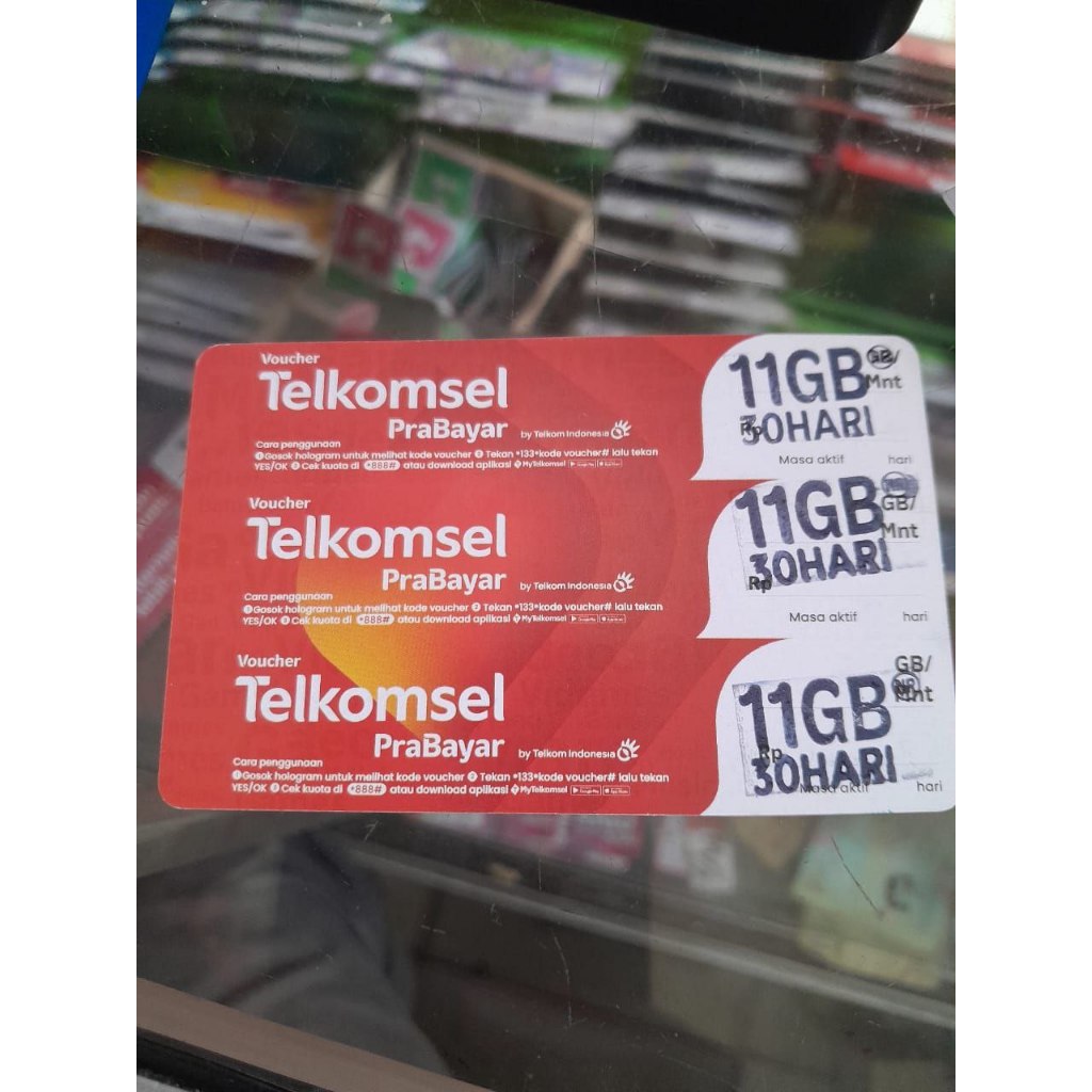 Voucher Kuota Telkomsel 12GB (10GB+2GB) 30 Hari Jawa Barat Jabodetabek dan Banten, Voucher Telkomsel
