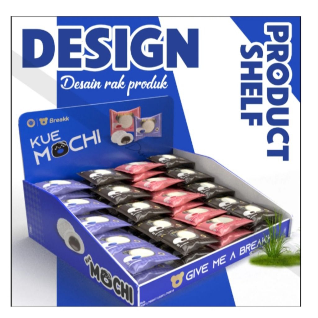 

Kue Mochi HALAL dan BPOM | BREAKK | Aneka rasa | Lembut dan gurih kelapa parutan | 1 Dus Isi 30 Pcs