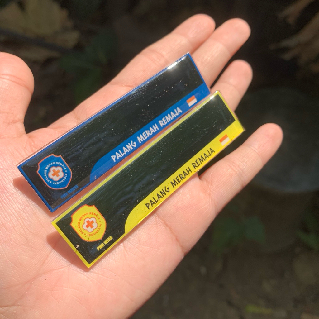 

Name tag custom | Name tag PMR | Papan Nama | Custom Logo | Free Ukir Nama