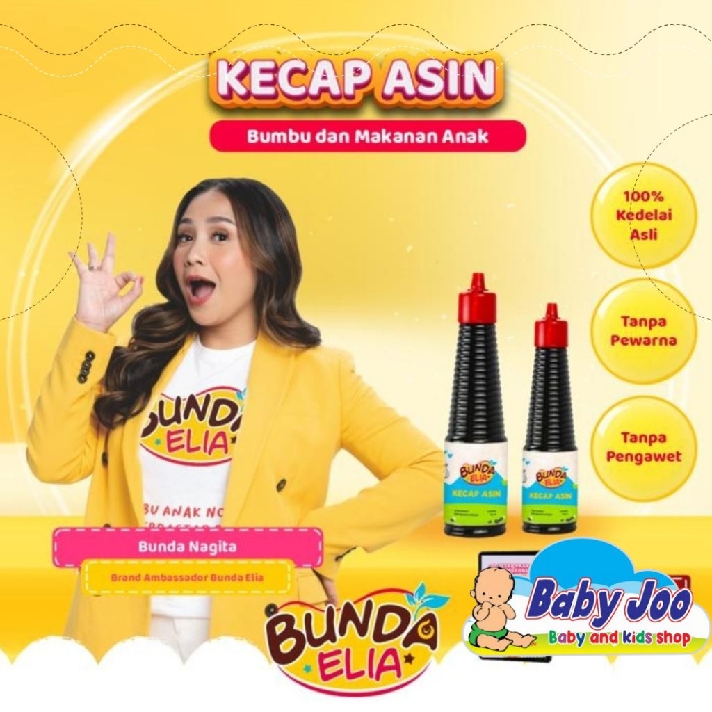

Bumbu Bunda Elia Kecap Manis/Kecap Asin/Saos Tiram/Bumbu MPASI
