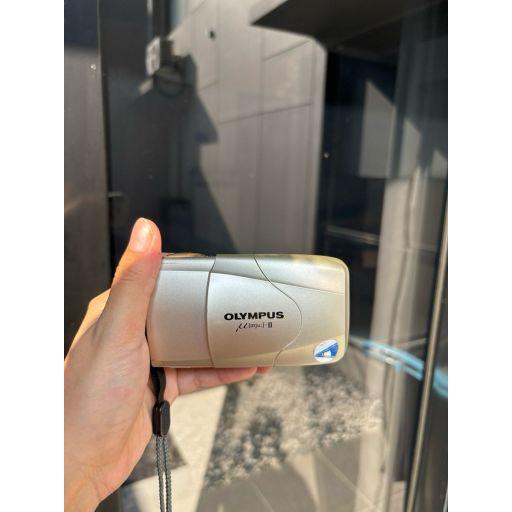 olympus mju ii kamera analog