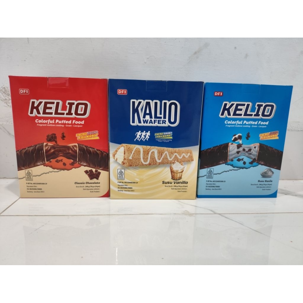 

KALIO WAFER & KELIO COLORFULL PUFFED FOOD
