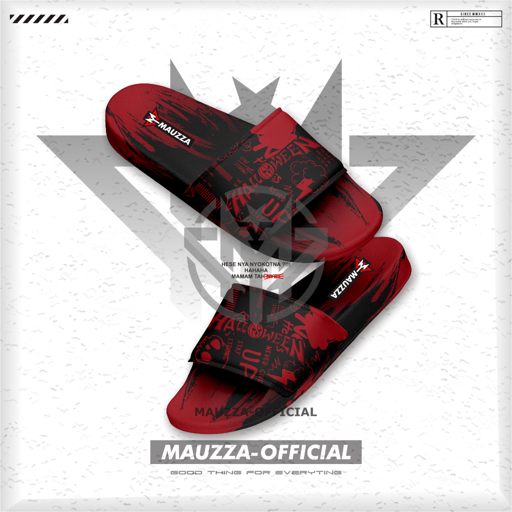 KING Sandal Selop loreng M 0128 Terbaru Sandal Kokop Pia Wanita Kekinian -