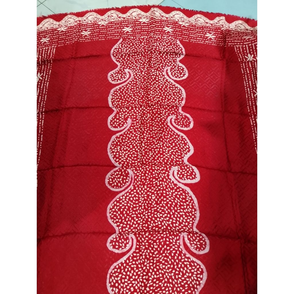 kain Batik Viscose motif  cap asli batik cirebon