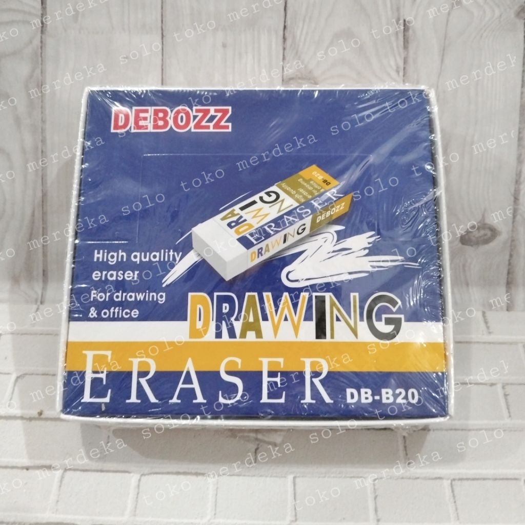 

Penghapus Pensil Deboz Besar Hitam/Putih