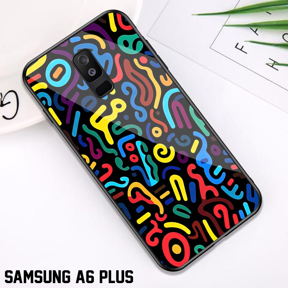 Case Samsung A6 Plus Casing Samsung A6 Plus [DOODLEM23] Case Glossy Case Aesthetic Custom Case Anime