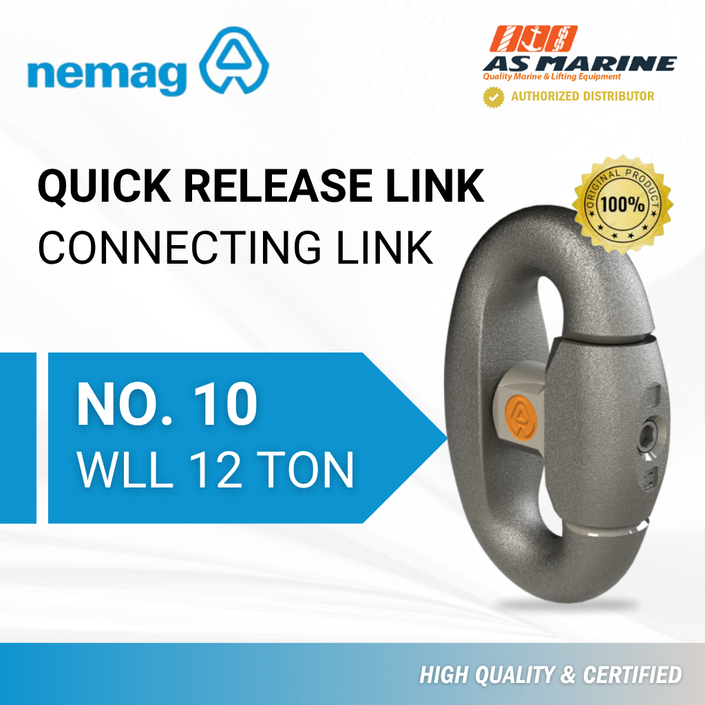 Quick Release Link No.10 WLL 12 Ton NEMAG