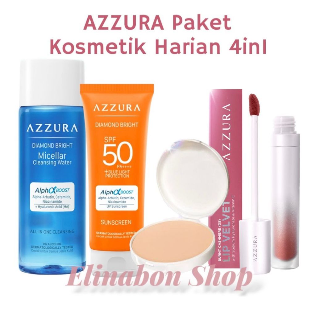 AZZURA Paket Kosmetik Harian 4in1