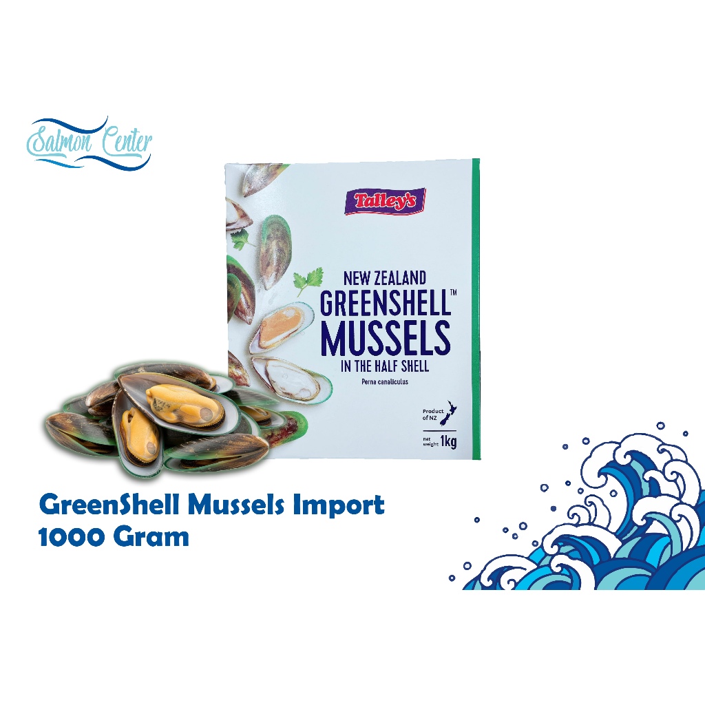 

New Zealand Greenshell Mussels | Half Shell