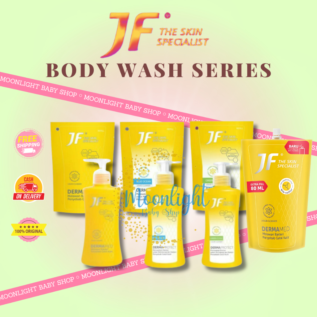 JF Sulfur Body Wash - Sabun Mandi Cair 200ml