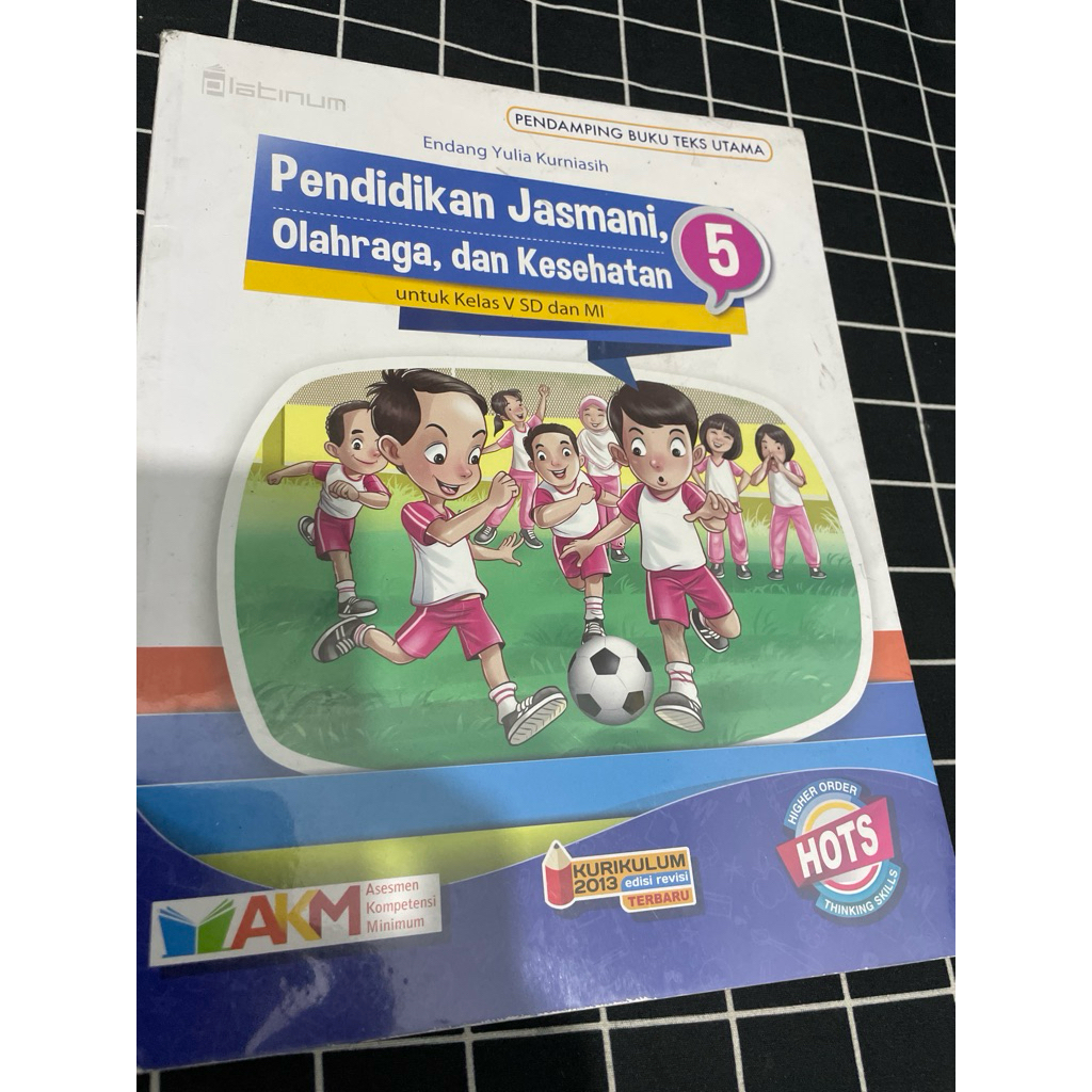Pendidikan Jasmani Olahraga dan kesehatan kelas 5 penerbit Platinum tiga serangkai (bekas) PJOK