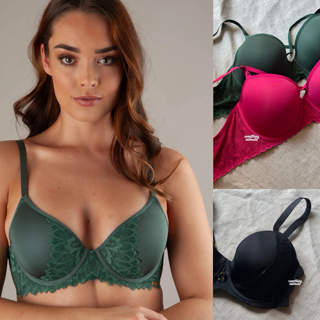 [JUMBO CUP] SAPPH Flora Comfort Lightly Padded Silky Touch Bra / Bh Pushup Busa Tipis Big Size Jumbo