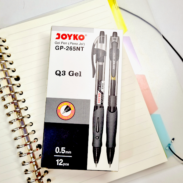 

Pulpen Gel JOYKO GP-265NT Q3 Gel 0.5mm Needle Tip