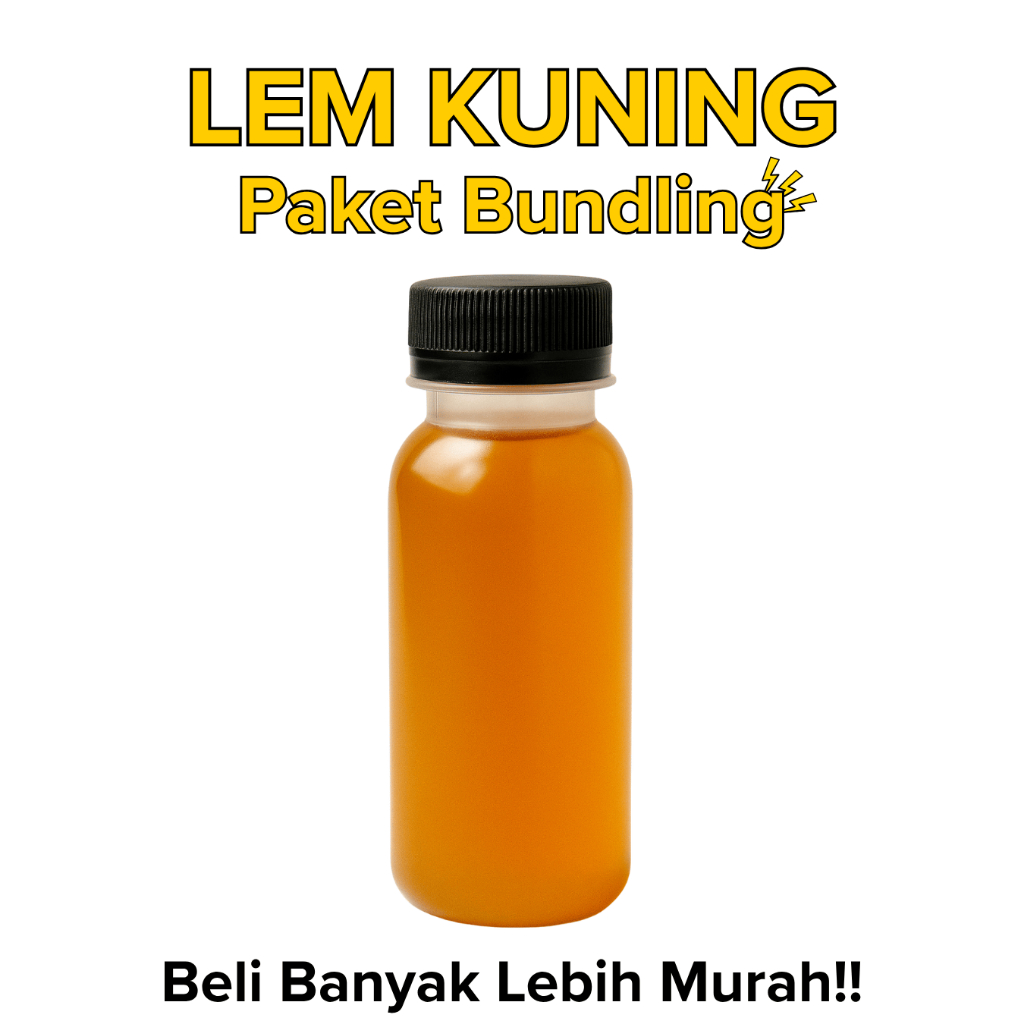 

Lem Kuning Serbaguna - Lem Cair - Paket Bundling - Lebih Hemat!