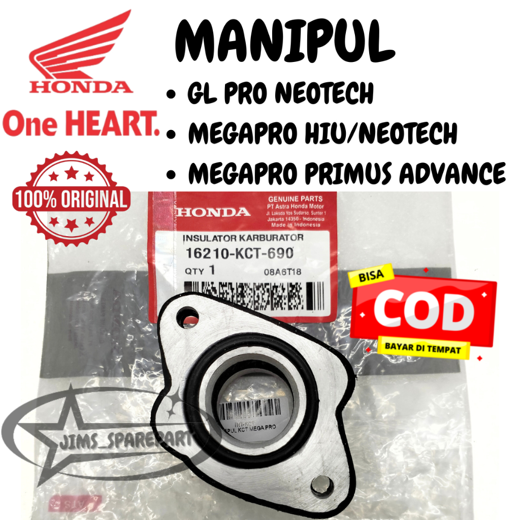 MANIPUL HONDA KCT GL PRO NEOTECH MEGAPRO HIU PRIMUS ADVANCE MANIPOL MANIFUL MANIFOL MANIFOLD INTAKE 