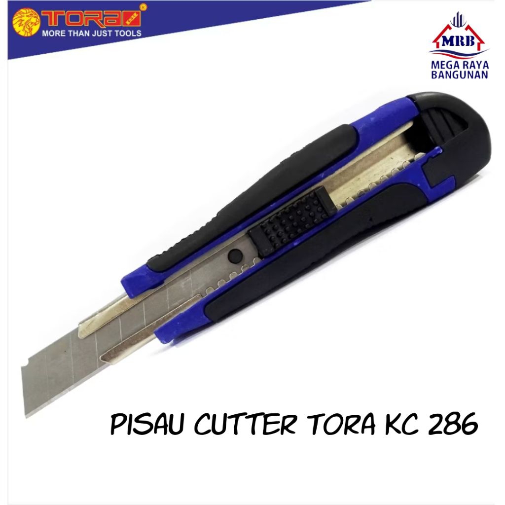 

Pisau Cutter TORA KC 286 18mm Heavy Duty | Pemotong Material Tebal Kuat & Tahan Karat Japan Quality berkualitas