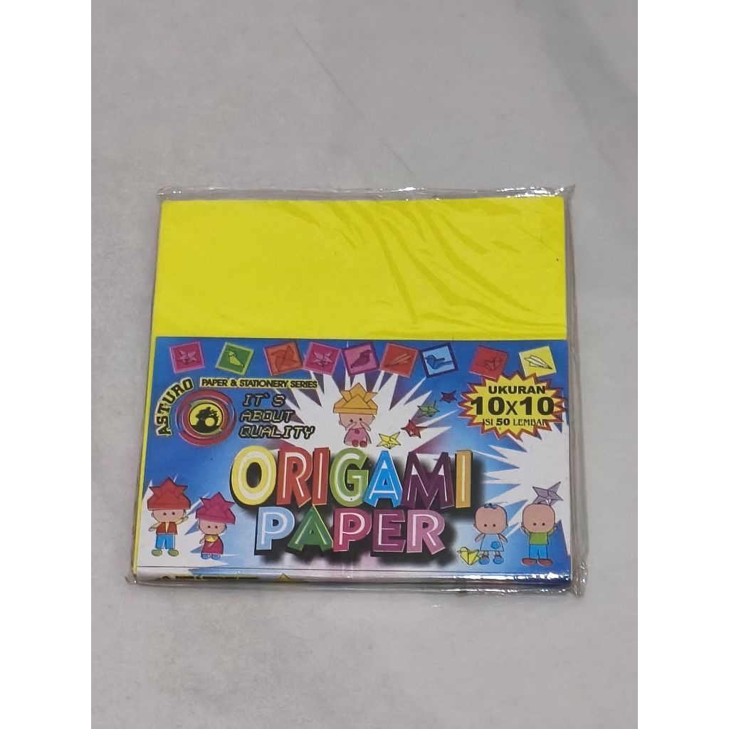 

kertas lipat origami Asturo 10x10 50lbr