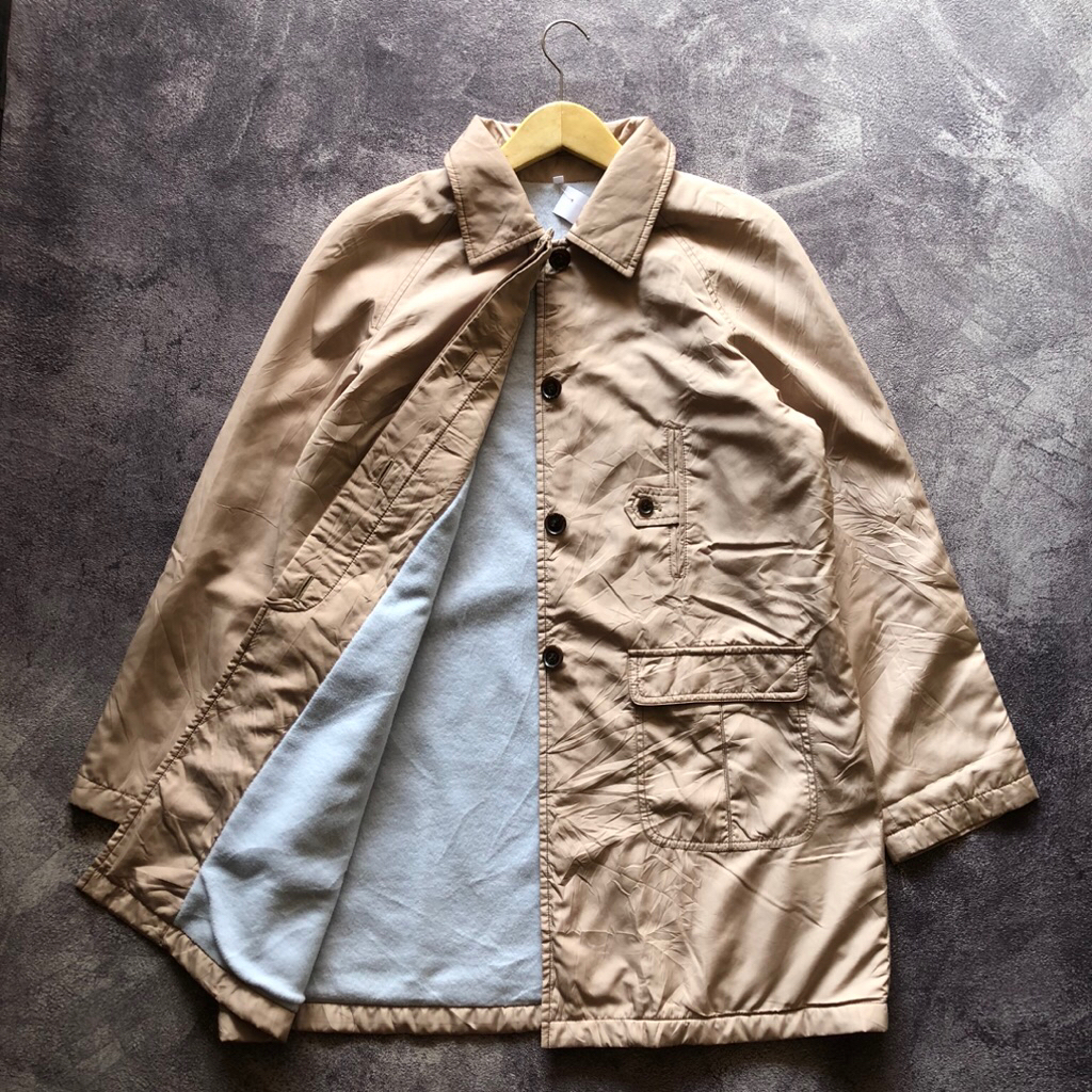 Polar Coat Second Size L,Coat Cream second parka cream second coat jacket musim dingin second fleece