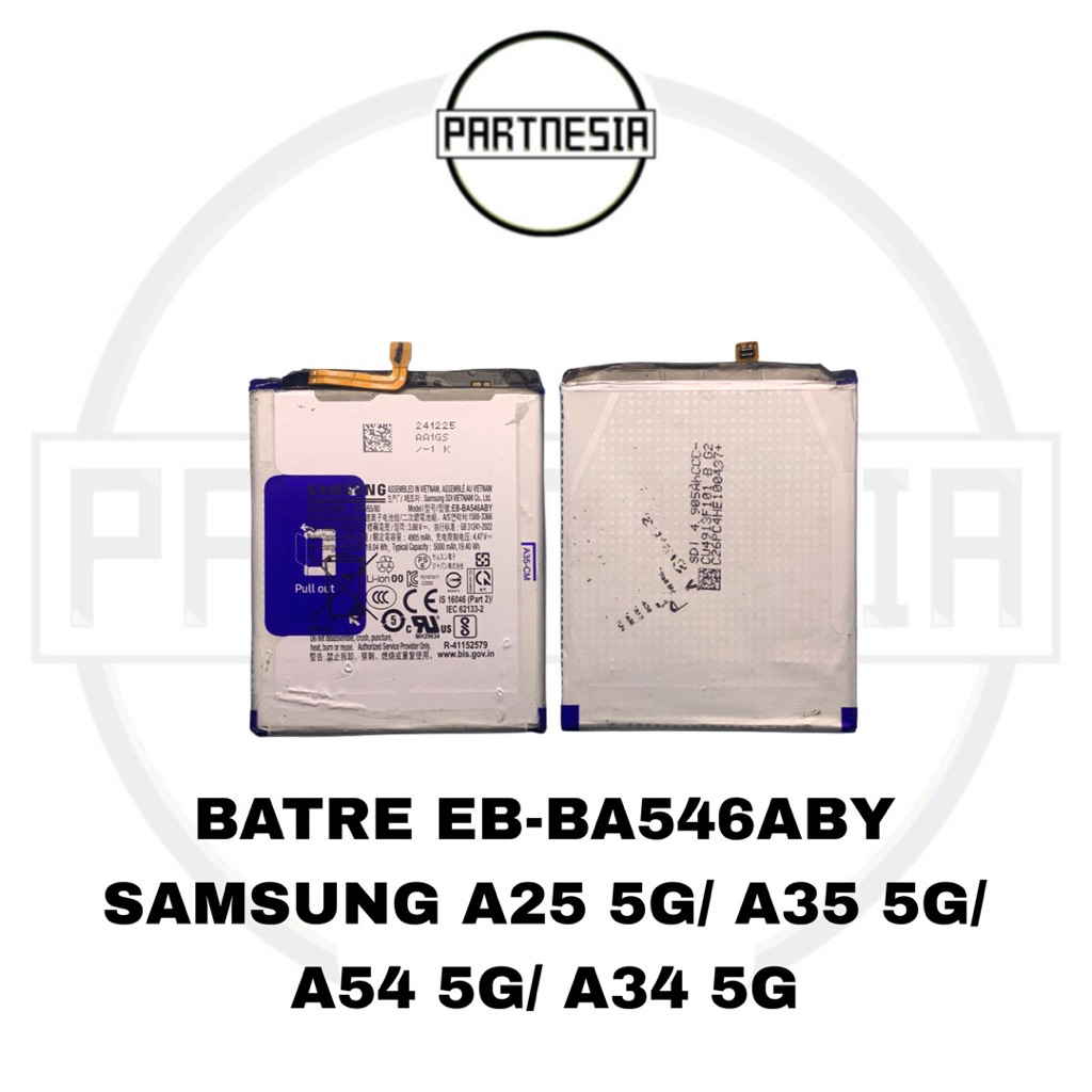 

BATERAI BATRE BATTERY EB-BF936ABY/ EB-BF937ABY SAMSUNG GALAXY A25 5G/ A35 5G/ A54 5G/ A34 5G ORIGINAL