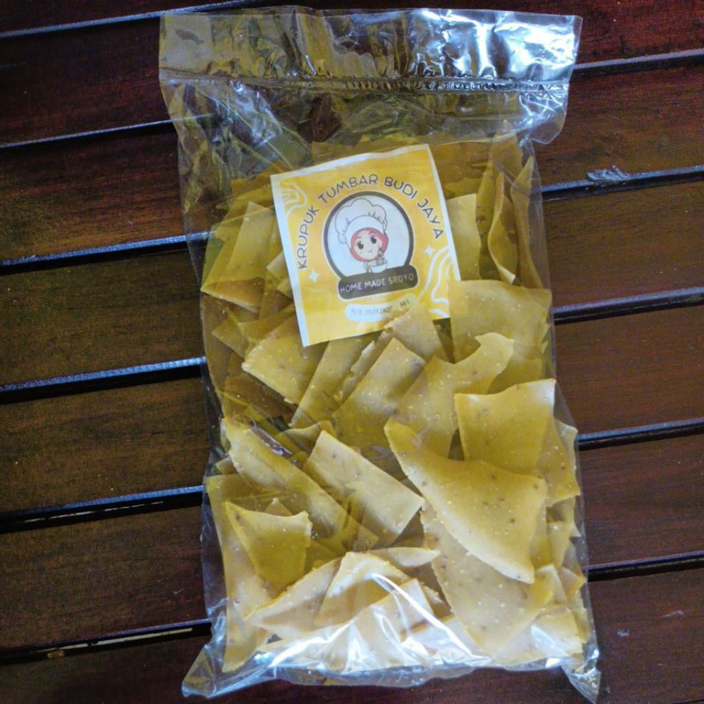 

KERUPUK TUMBAR MENTAH PACKAGING 500g