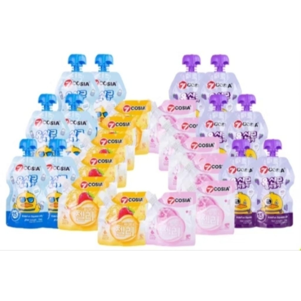 

7Cosia Kids Fun Squeeze Jelly 75ml isi 10