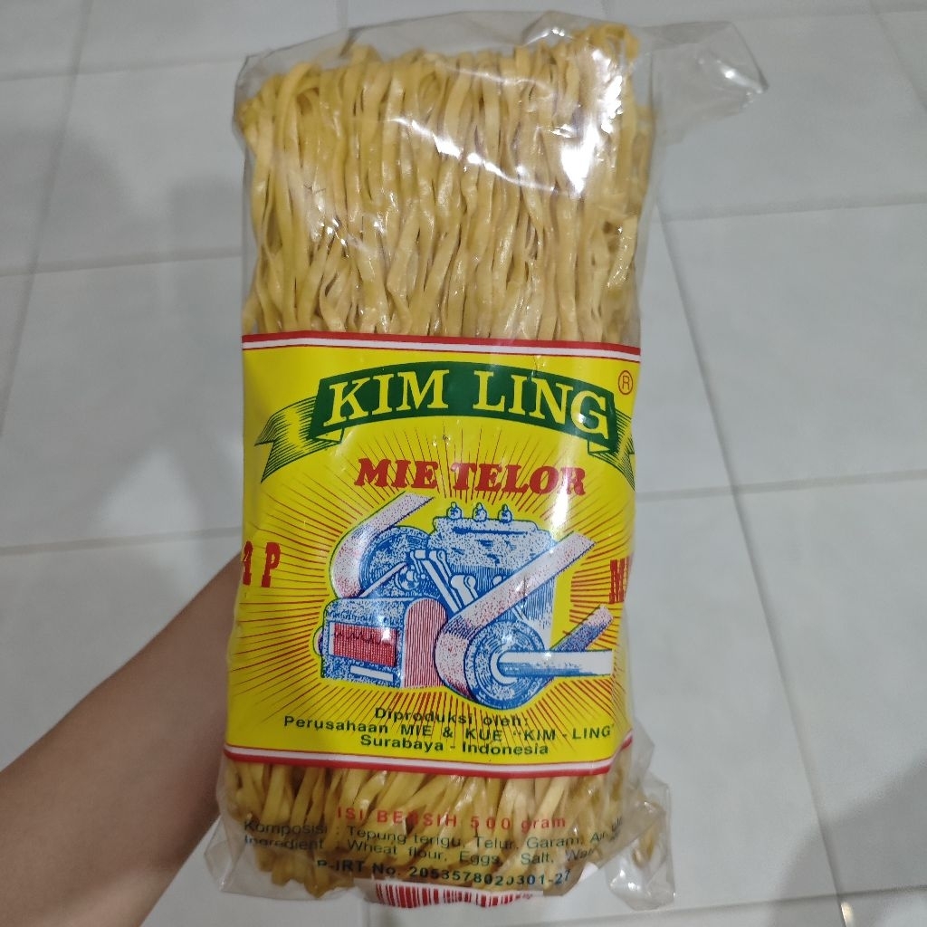 

Jastip mie telur gepeng 10 biji