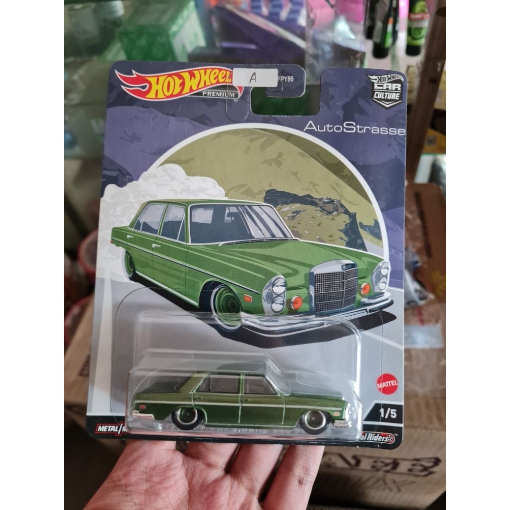 hotwheels hot wheels mercedes benz 280 sel auto strasse premium