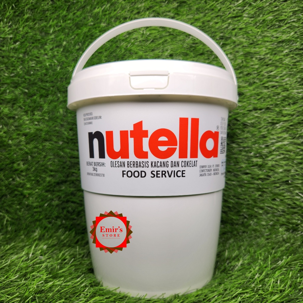 

Nutella 3 Kg | Nutella Hazelnut Spread 3 Kg | Nutella Selai Coklat Hazelnut 3 Kg Gr | Halal