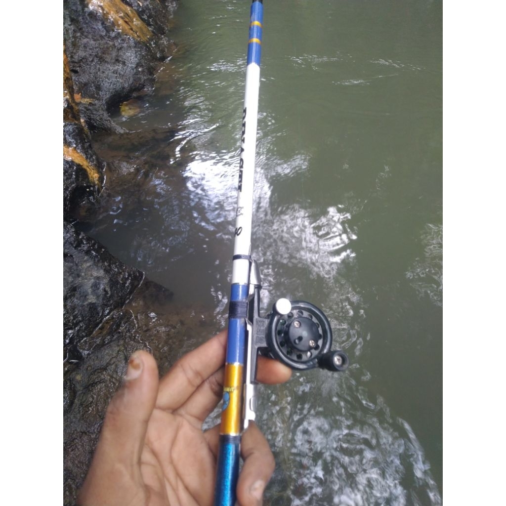 tegek pancing carbon dinasti set