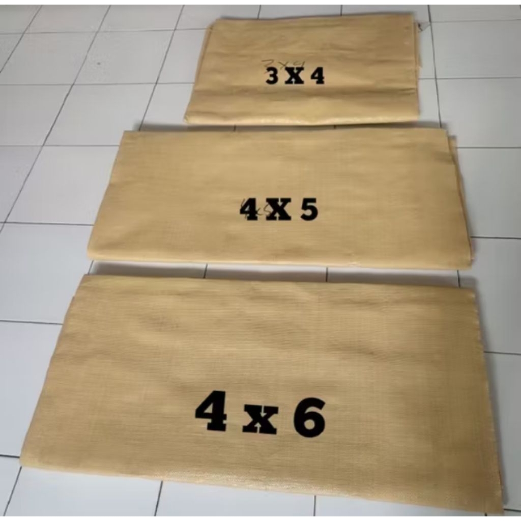 Terpal Jemuran Padi 3x4 Meter Terpal Jemur Padi/Gabah tebal Kuat Tanpa Sambungan