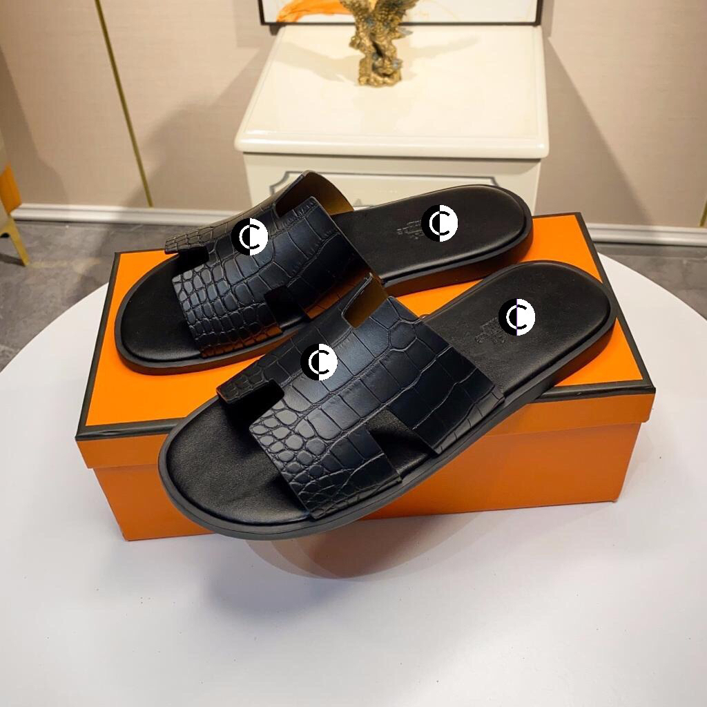 Sandal H'-451 Izmir Slipper Sandal Sandal Pria & Wanita Unisex H'-451 Izmir With Box +Dust Bag Full 