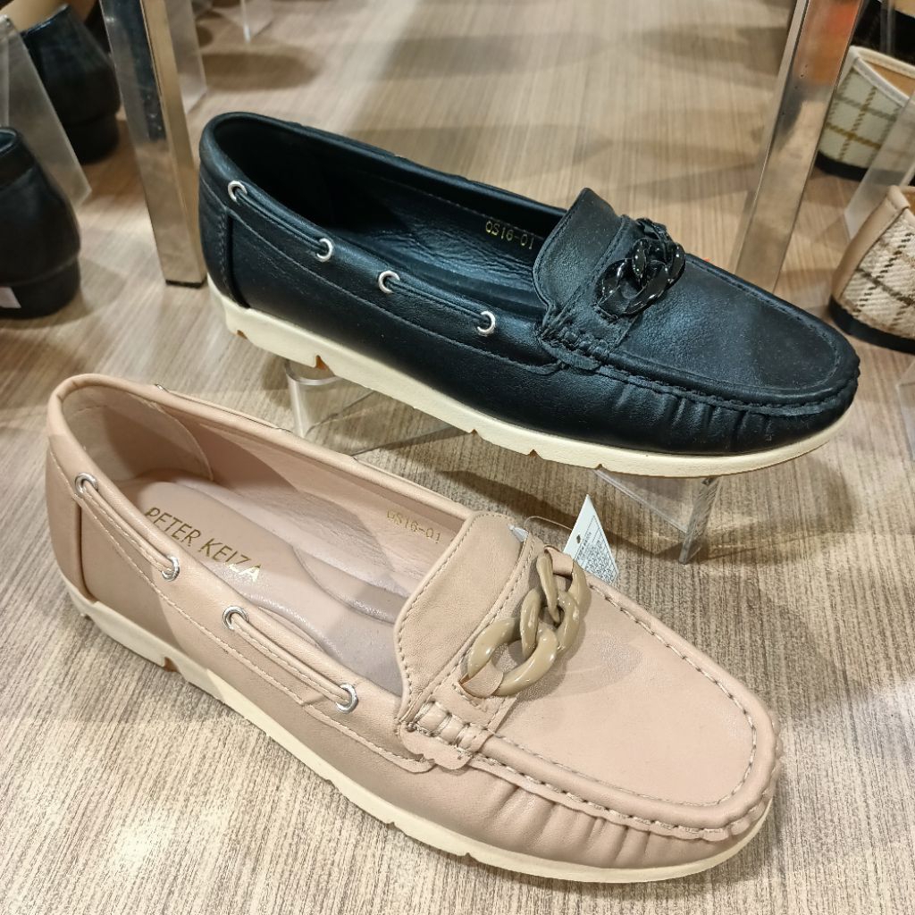 sepatu wanita loafer/moccasin PETER KEIZA original