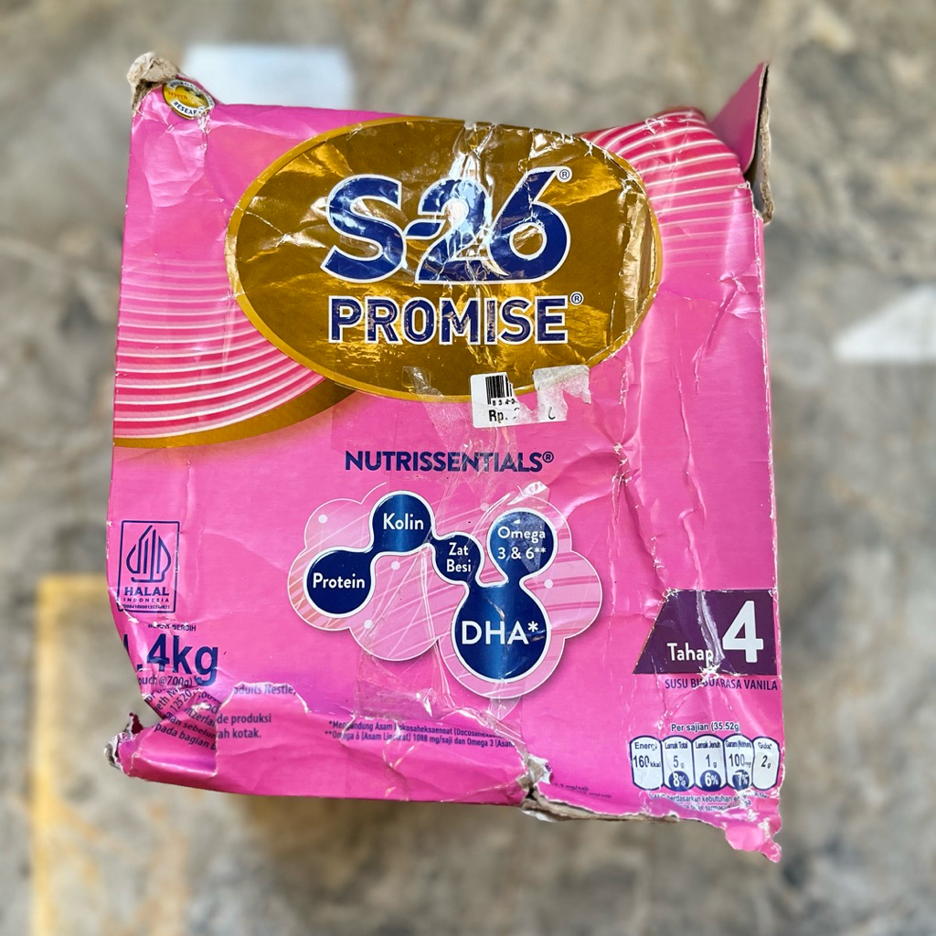 

[NEW] S-26 Promise Tahap 4 Vanila Susu Bubuk untuk Anak Usia 3-12 Tahun 1400 gr