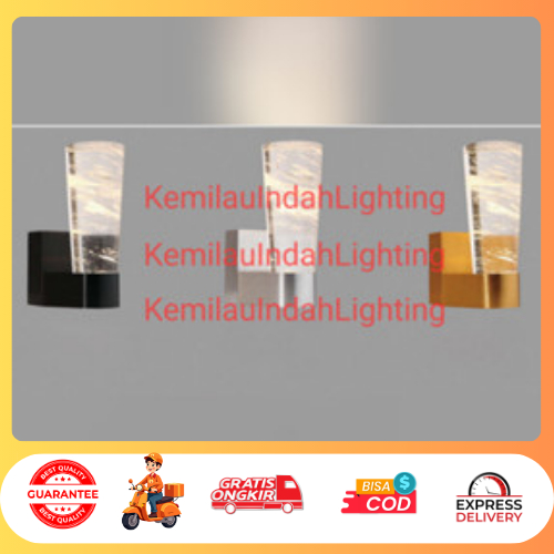SL8066-1 LAMPU DINDING HIAS LED MINIMALIS MODERN TERAS DEPAN WASTAFEL WALL LAMP