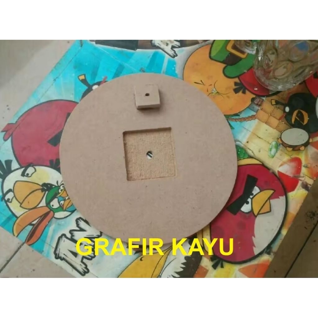 

papan mdf bulat ukuran 20cm tebal 6mm