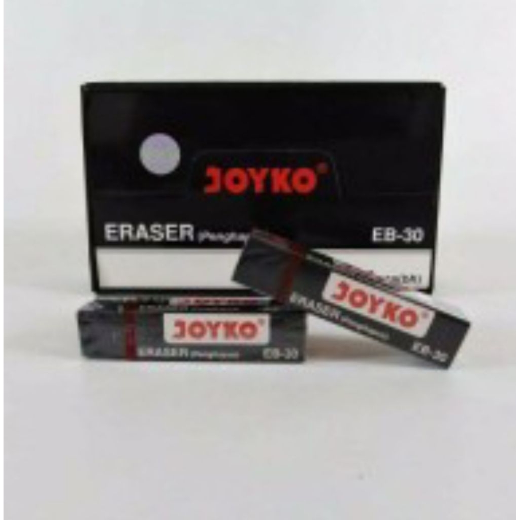 

Penghapus Pensil Joyko Hitam EB30 - ERASER BLACK