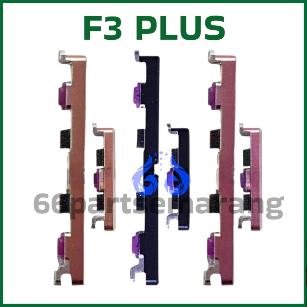 Tombol Luar On Off Volume Oppo F3 Plus Copotan Cabutan Bekas