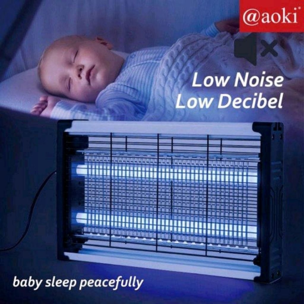 Aoki AK 872 Perangkap Nyamuk Lalat UV 30Watt Ak 871 22watt