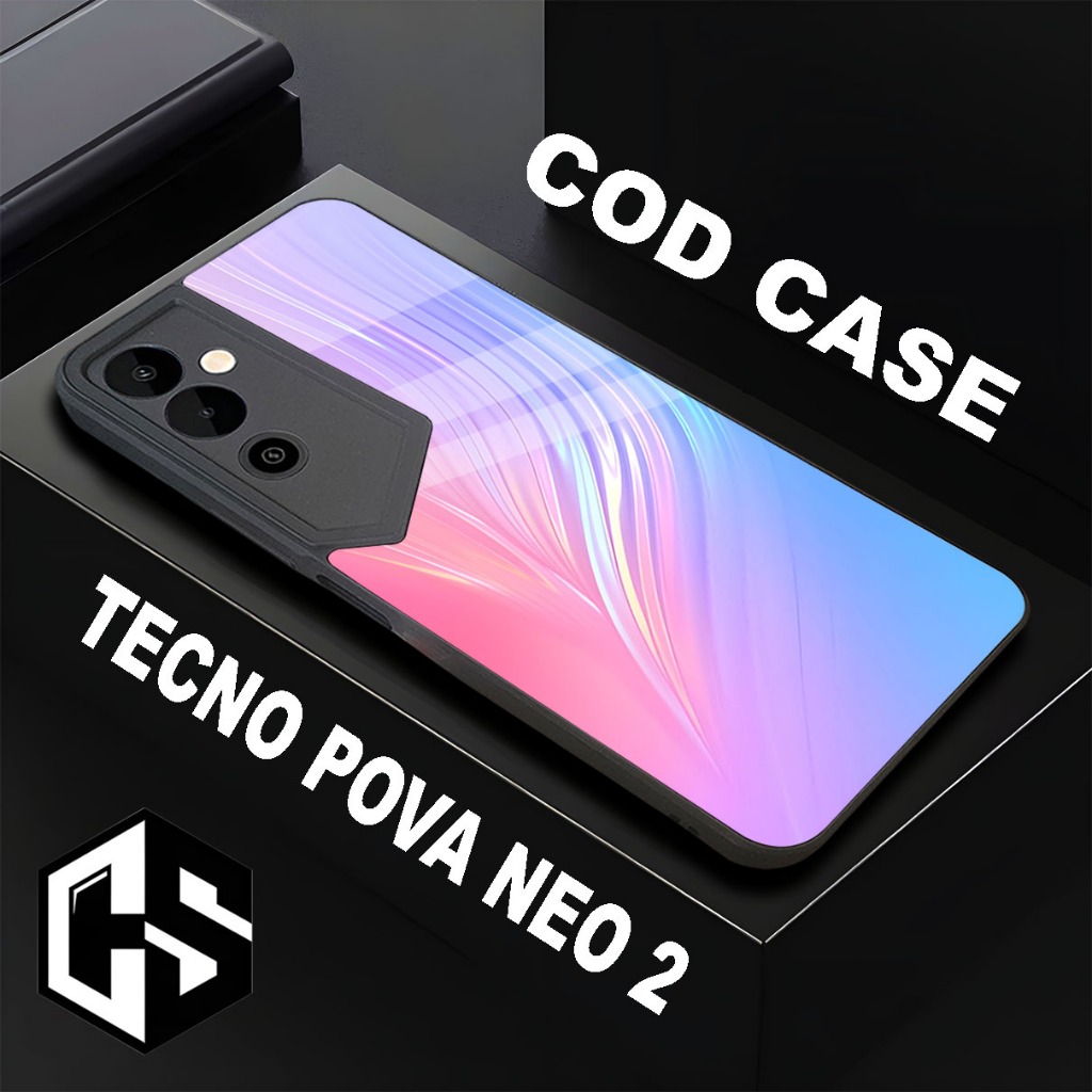 (COD 120)Softcase Glossy untuk Hp TECNO POVA NEO 2/case pova neo 2/casing pova neo 2/case Handphone