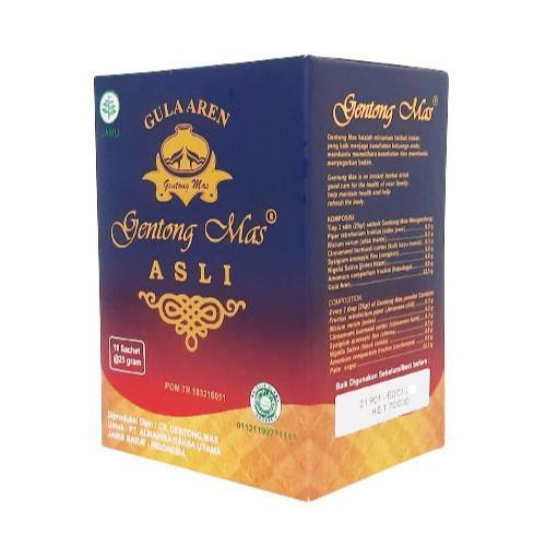 

Minuman Herbal Gentong Mas Original Gula Aren Instan - 10 Sachet