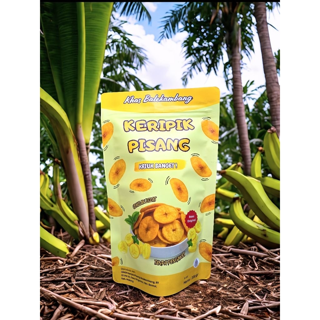 

Keripik Pisang De' Lull Khas Balekambang