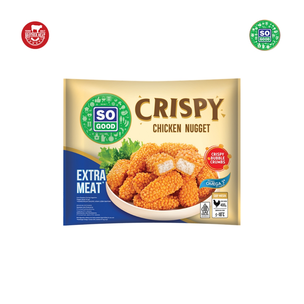 

So Good Crispy Chicken Nugget 400gr - Brothermeatshop
