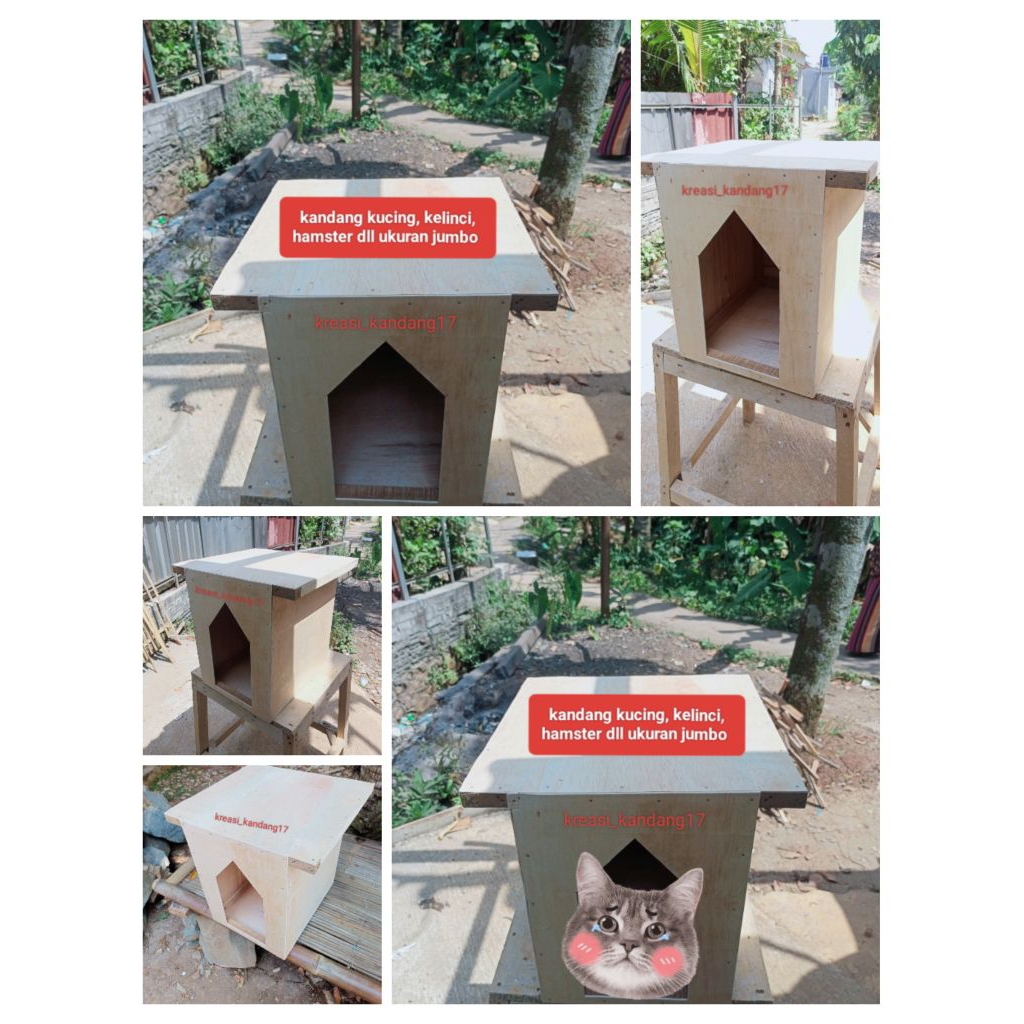 Kandang hewan / kandang kucing kelinci hamster dll ukuran jumbo