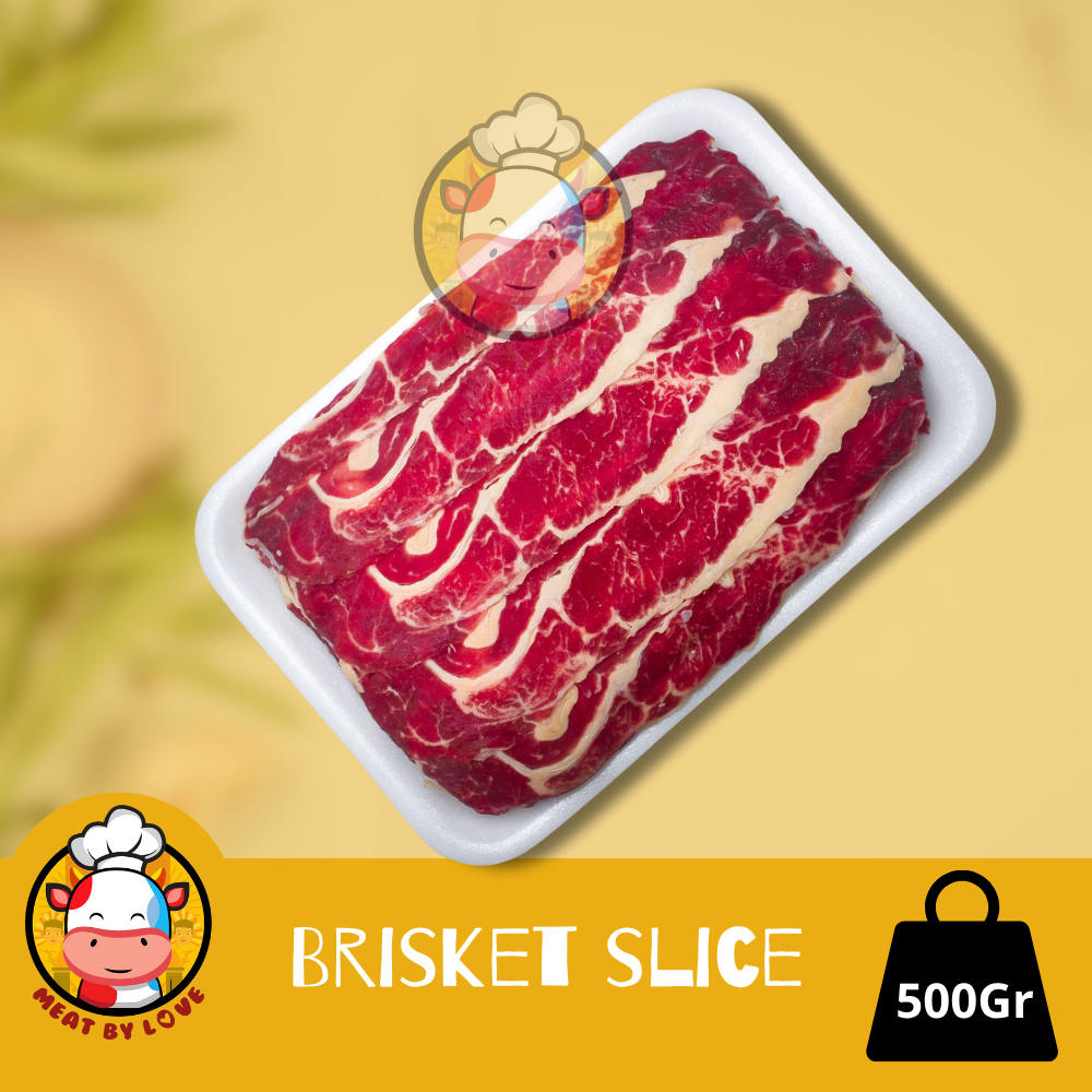 

Daging Sapi Brisket Slice 500gr